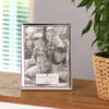 Temptation Silver-Plated Narrow Dotted Edge Photo Frame 6x8 1 Temptation Silver-Plated Narrow Dotted Edge Photo Frame 6x8 -Home Furnishings Store temptation tg15028 silver plated narrow dotted edge photo frame 6x8 lifestyle 1