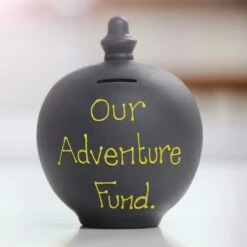 Temptation Personalisable Dark Grey Money Pot 9 Temptation Personalisable Dark Grey Money Pot -Home Furnishings Store tg 207 temptation money pot small plain slate grey 4