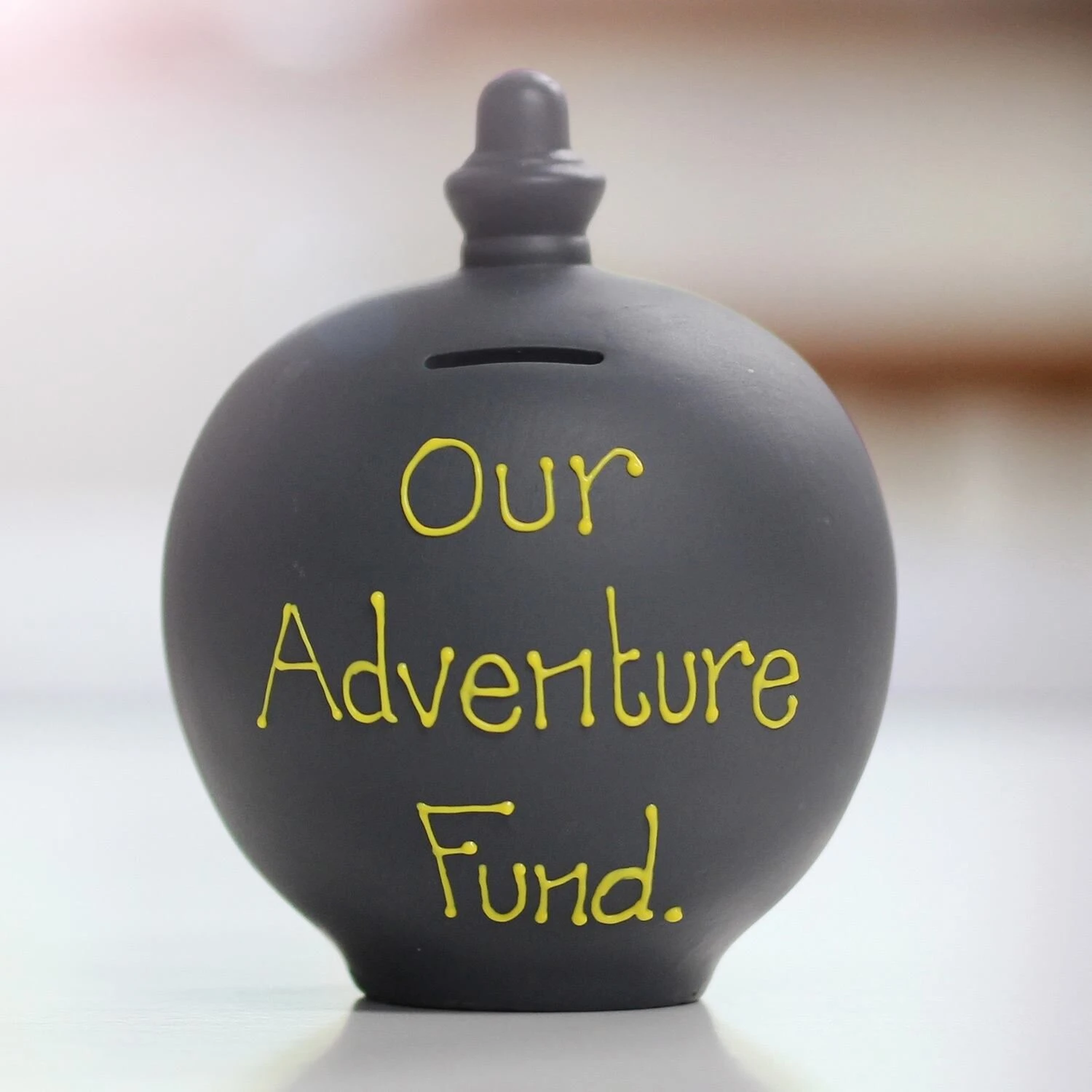 Temptation Personalisable Dark Grey Money Pot 6 Temptation Personalisable Dark Grey Money Pot - Image 4