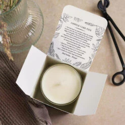 The English Soap Company Frankincense & Myrrh Soy Wax Candle -Home Furnishings Store the english soap company lmc1012 frankincense myrrh candle 4