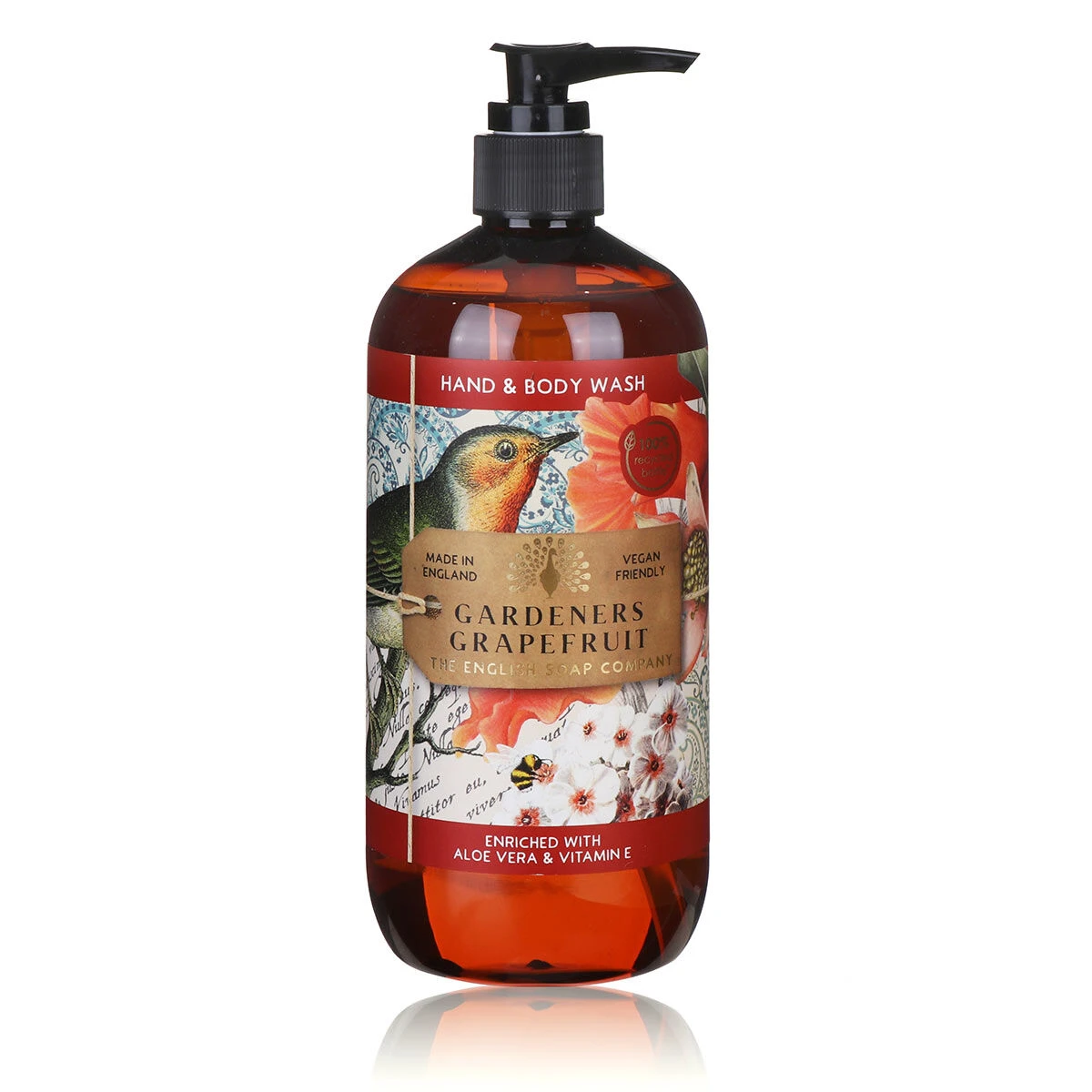 The English Soap Company Gardeners Grapefruit Hand & Body Wash 500ml 3 The English Soap Company Gardeners Grapefruit Hand & Body Wash 500ml