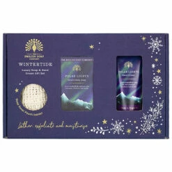 The English Soap Company Polar Lights Luxury Soap & Hand Cream Three Piece Gift Set