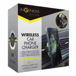 The Source Ingenious 5W Car Phone Holder With Wireless Charger -Home Furnishings Store the source 72793 ingenious car phone holder wireless charger 3