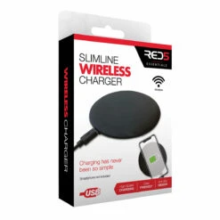 The Source RED5 Slimline Wireless Charger -Home Furnishings Store the source 76295 red5 slimline wireless charger 6