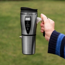 The Source Ingenious Heated Travel Mug -Home Furnishings Store the source 80347 ingenious heated travel mug 1