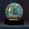 The Source LED 3D USB Fibre Ball Light -Home Furnishings Store the source 84205 led 3d fibre ball 1
