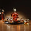 The Source Ingenious Skull Decanter Set -Home Furnishings Store the source 89387 skull decanter set 1