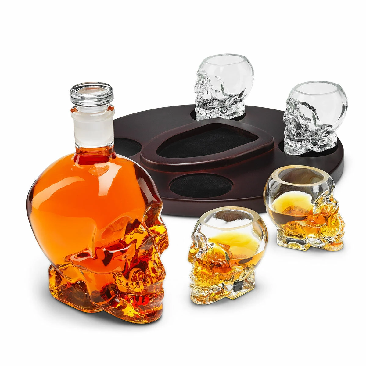 The Source Ingenious Skull Decanter Set 4 The Source Ingenious Skull Decanter Set - Image 2