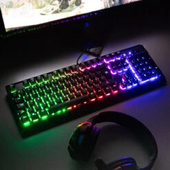 The Source Red5 Nova Light Up Gaming Keyboard