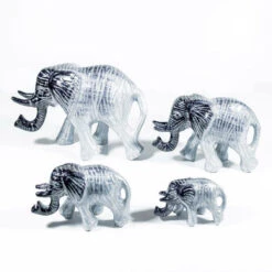 Tilnar Art Aluminark Brushed Walking Large Elephant -Home Furnishings Store tilnar art aluminark brushed walking elephant group 1