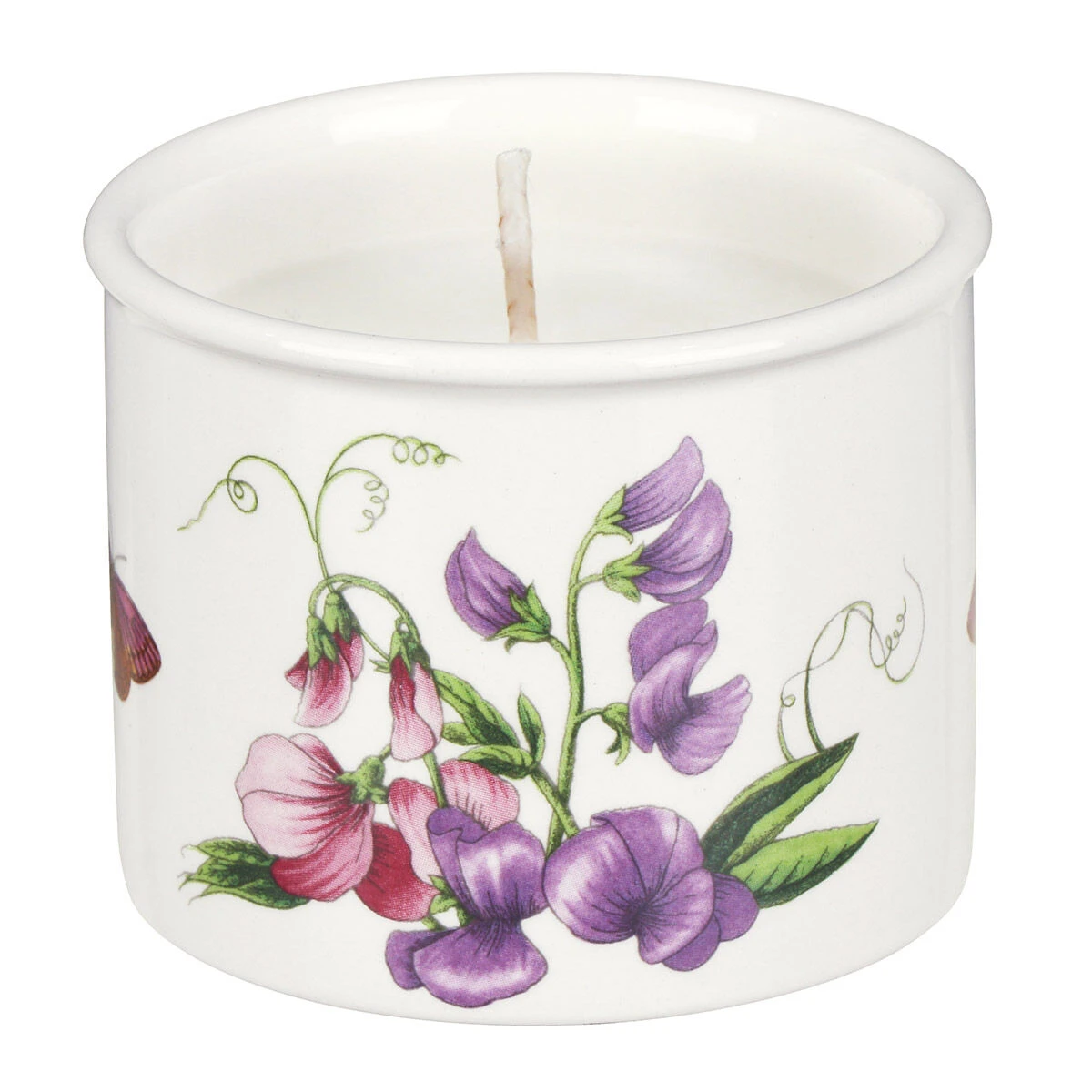 Botanic Garden Sweet Pea Ceramic Candle 4 Botanic Garden Sweet Pea Ceramic Candle - Image 2