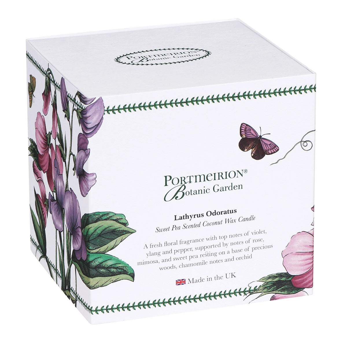 Botanic Garden Sweet Pea Ceramic Candle 7 Botanic Garden Sweet Pea Ceramic Candle - Image 5