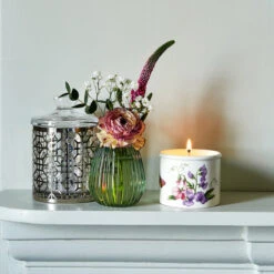 Botanic Garden Sweet Pea Ceramic Candle 13 Botanic Garden Sweet Pea Ceramic Candle -Home Furnishings Store wax lyrical bg0103 botanic garden sweet pea ceramic candle ls