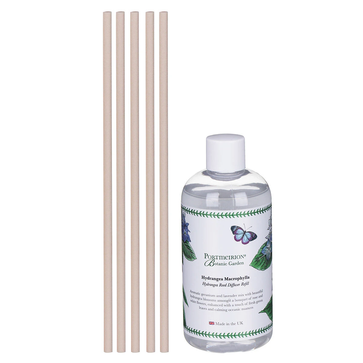 Botanic Garden Hydrangea 200ml Reed Diffuser Refill 4 Botanic Garden Hydrangea 200ml Reed Diffuser Refill - Image 2