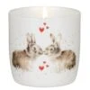 Wrendale ‘Hoppily Ever After’ Fragranced Jar Candle -Home Furnishings Store wax lyrical wrendale wr0804 hoppily ever after jar candle 2