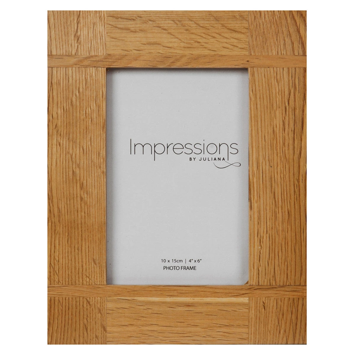Widdop & Co Cross Oak Finish Wooden 6 X 4 Photo Frame 3 Widdop & Co Cross Oak Finish Wooden 6 X 4 Photo Frame