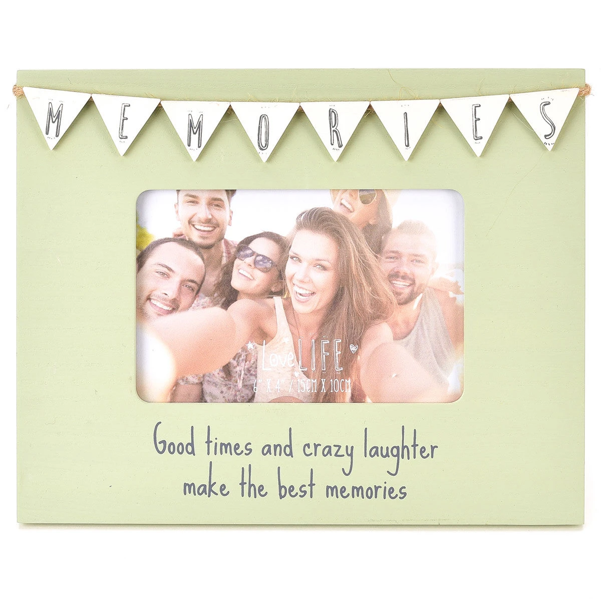 Widdop & Co Love Life ‘Memories’ 6 X 4 Photo Frame 3 Widdop & Co Love Life ‘Memories’ 6 X 4 Photo Frame