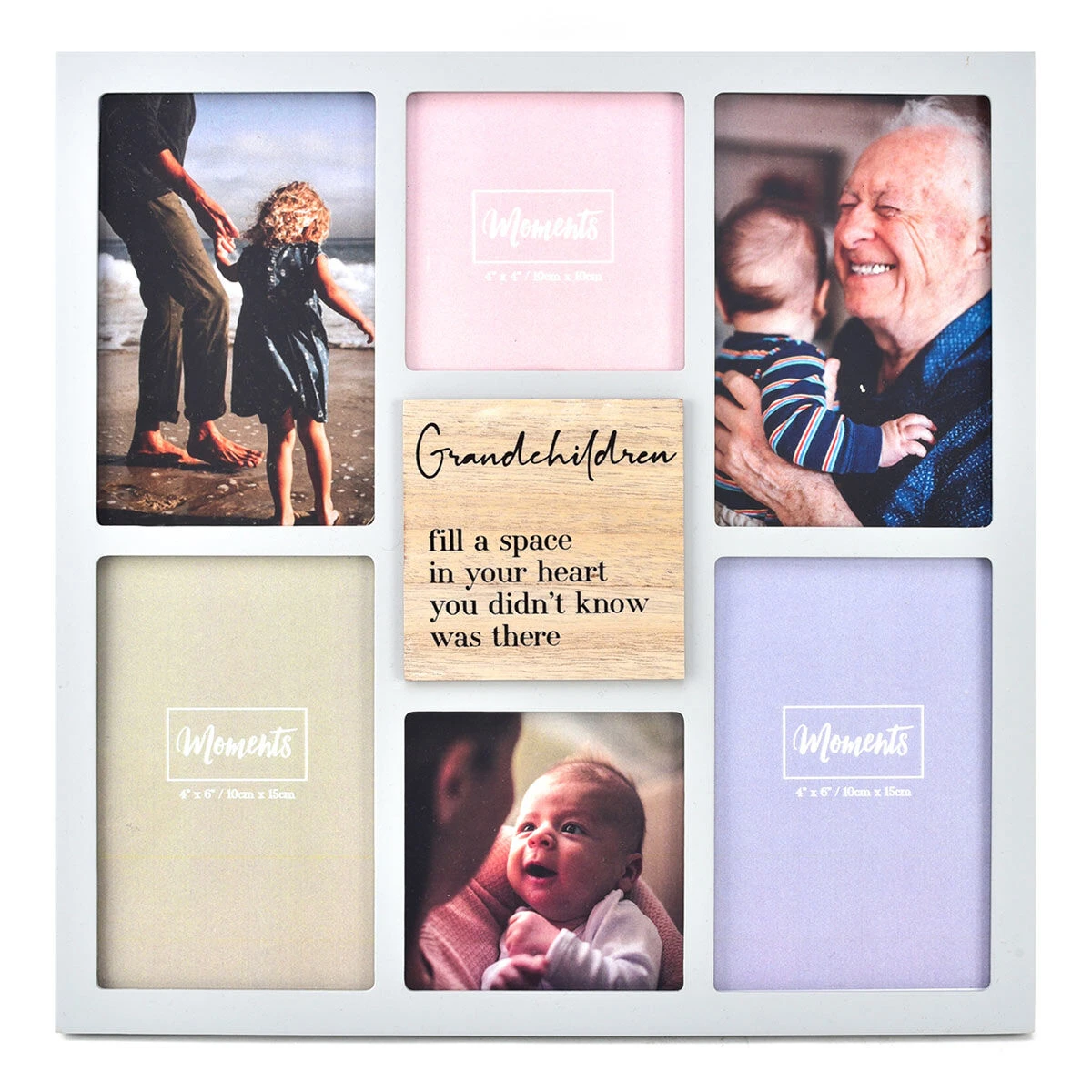 Widdop & Co Grandchildren – Wooden Collage Frame 3 Widdop & Co Grandchildren – Wooden Collage Frame