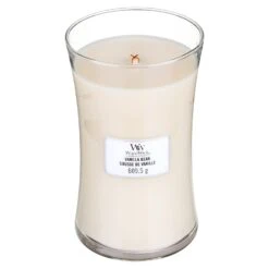 WoodWick Vanilla Bean Large Hourglass Candle