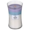 WoodWick Calming Retreat Large Trilogy Candle -Home Furnishings Store woodwick 93965ecalming retreat large trilogy candle 1