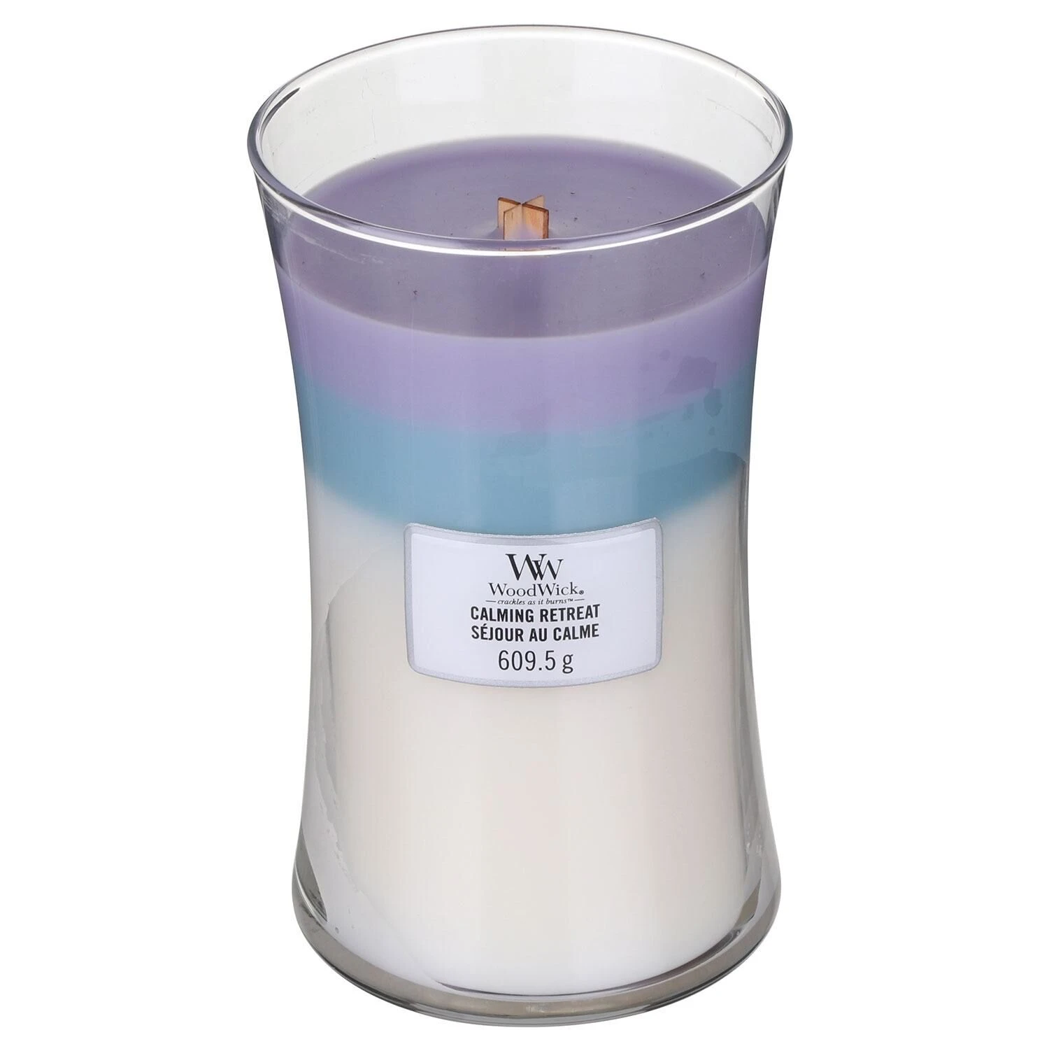 WoodWick Calming Retreat Large Trilogy Candle 3 WoodWick Calming Retreat Large Trilogy Candle