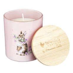 Wrendale ‘Head Over Heels’ Rabbit Hedgerow Candle -Home Furnishings Store wr2001 wrendale head over heels rabbit hedgerow candle 04
