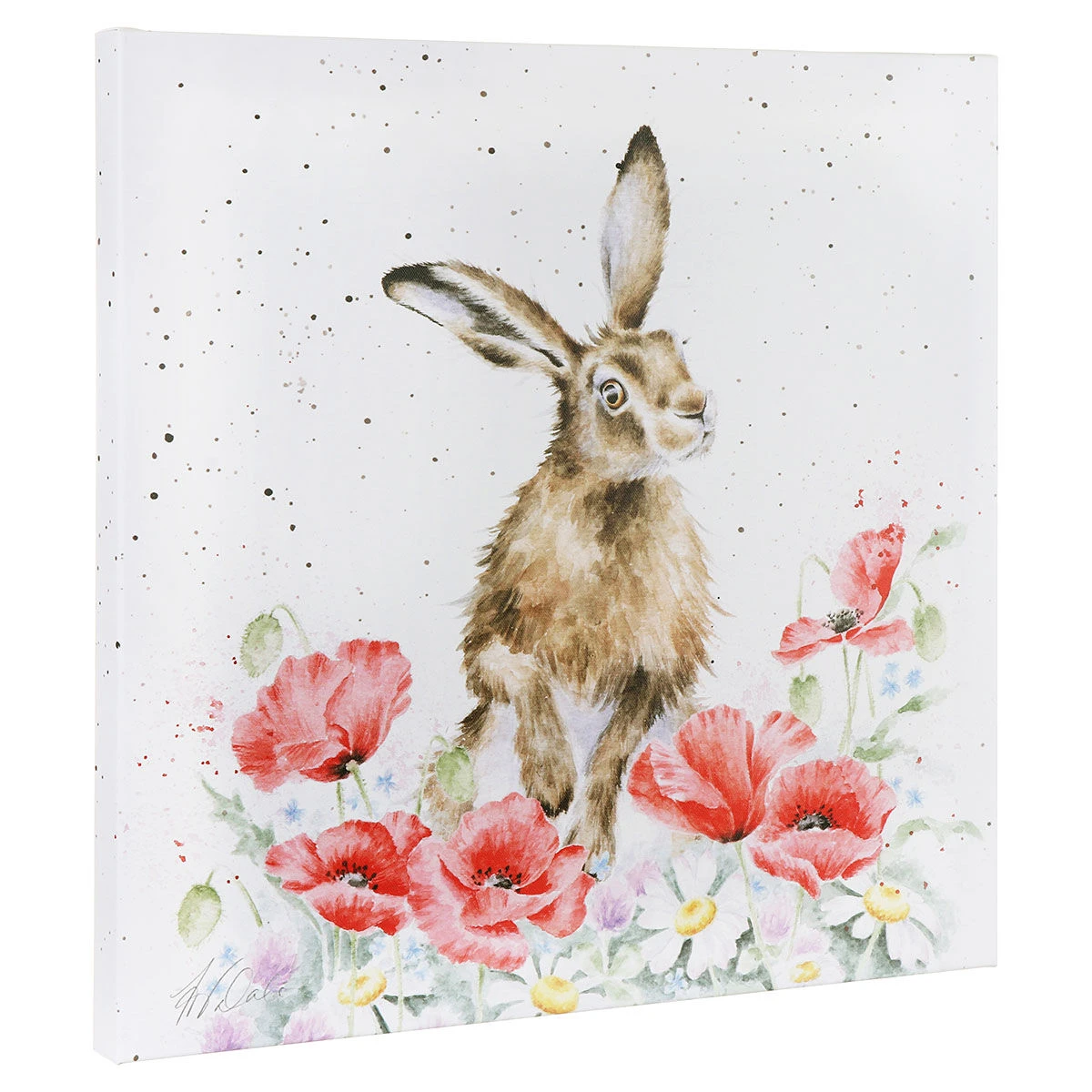 Wrendale ‘Field Of Flowers’ Large Canvas 4 Wrendale ‘Field Of Flowers’ Large Canvas - Image 2