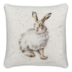 Wrendale ‘Winter Hare’ Square Cushion
