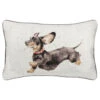 Wrendale ‘That Friday Feeling’ Dachshund Cushion -Home Furnishings Store wrendale designs cu036 that friday feeling dachshund cushion 1