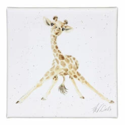 Wrendale ‘Stand Tall’ Giraffe Small Canvas