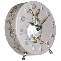 Wrendale Hare Mantel Clock 9 Wrendale Hare Mantel Clock -Home Furnishings Store wrendale designs mclk001 hare mantel clock 2