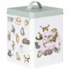 Wrendale Cat Treat Tin -Home Furnishings Store wrendale designs pettn002 square cat treat tin 2 2