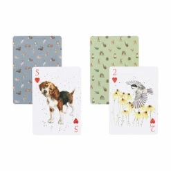 Wrendale Illustrated Playing Cards Set 14 Wrendale Illustrated Playing Cards Set -Home Furnishings Store wrendale designs plc002 illustrated playing card duo set 5