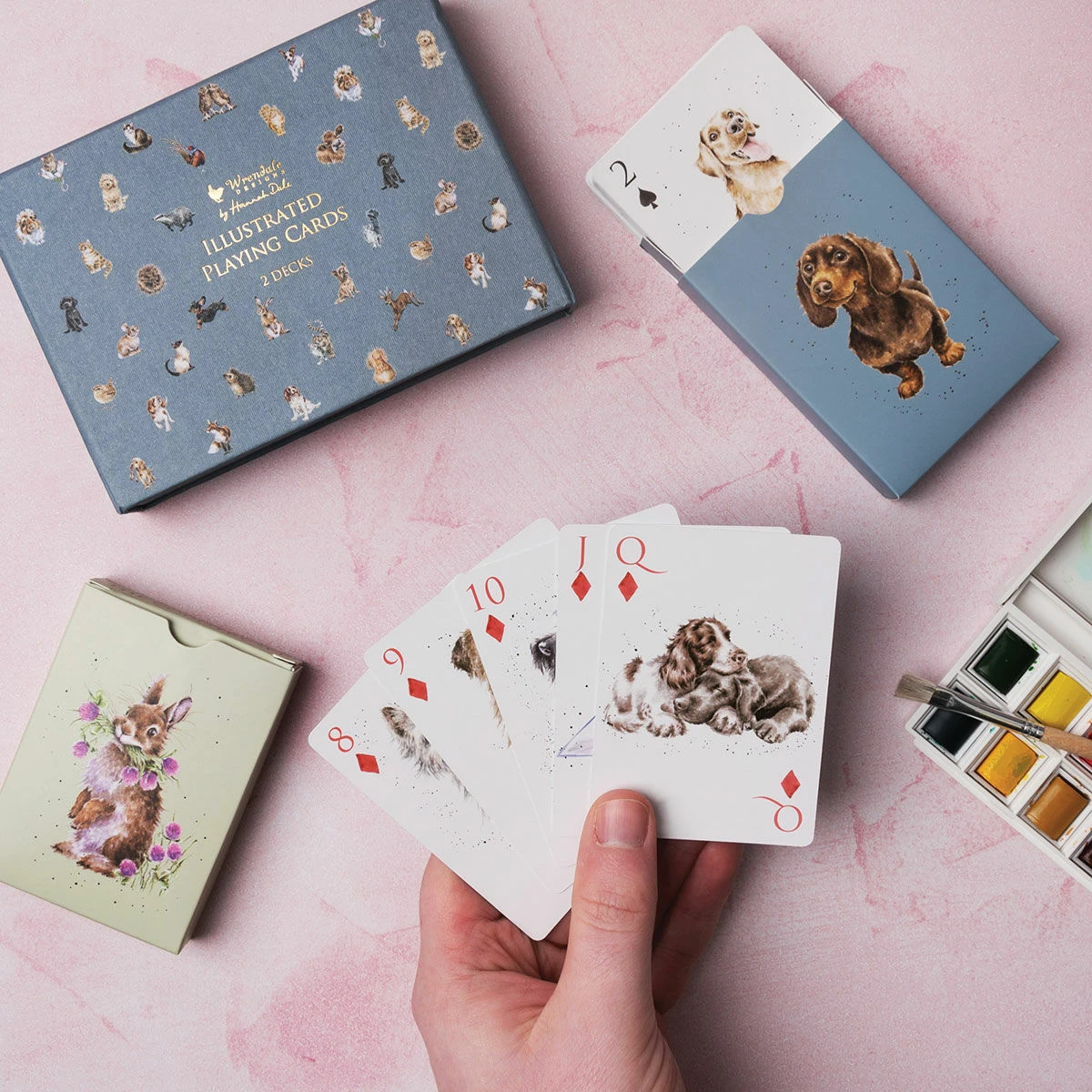 Wrendale Illustrated Playing Cards Set 3 Wrendale Illustrated Playing Cards Set