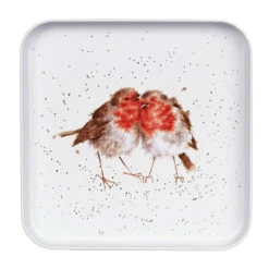 Wrendale 'A Woodland Christmas' Square Tin -Home Furnishings Store wrendale designs tn026 a woodland christmas tin back
