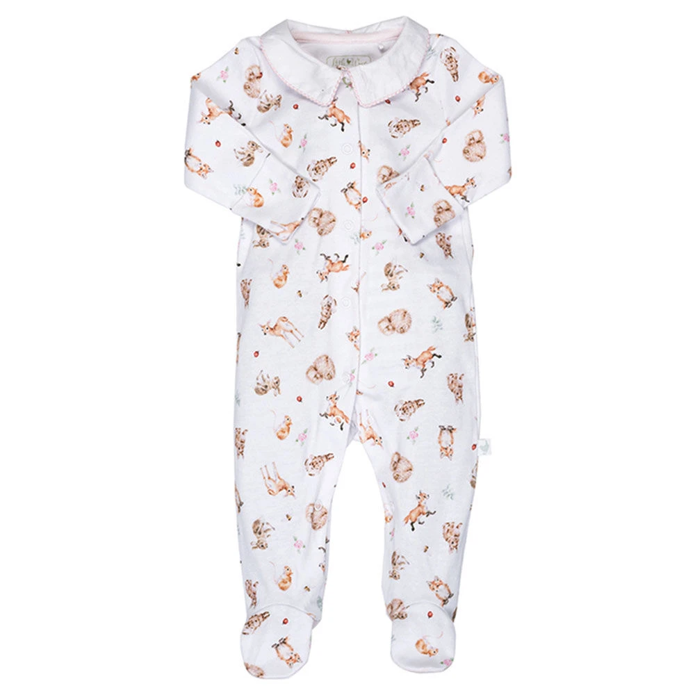 Wrendale Little Forest Printed Babygrow 3 Wrendale Little Forest Printed Babygrow