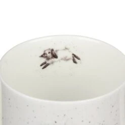 Wrendale Rosie Rabbit Fine Bone China Mug -Home Furnishings Store wrendale mmls5629 rosie rabbit mug 03