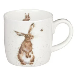 Wrendale 'The Hare And The Bee' Fine Bone China Mug