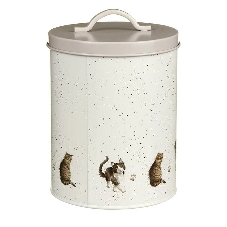 Wrendale Round Cat Treat Tin 5 Wrendale Round Cat Treat Tin - Image 3