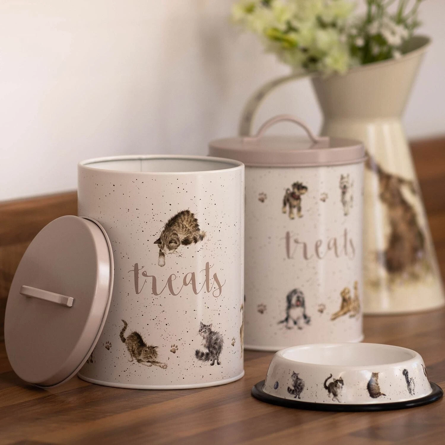 Wrendale Round Cat Treat Tin 6 Wrendale Round Cat Treat Tin - Image 4