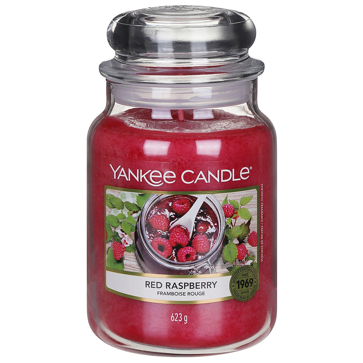 Yankee Candle Red Raspberry Large Jar Candle 3 Yankee Candle Red Raspberry Large Jar Candle