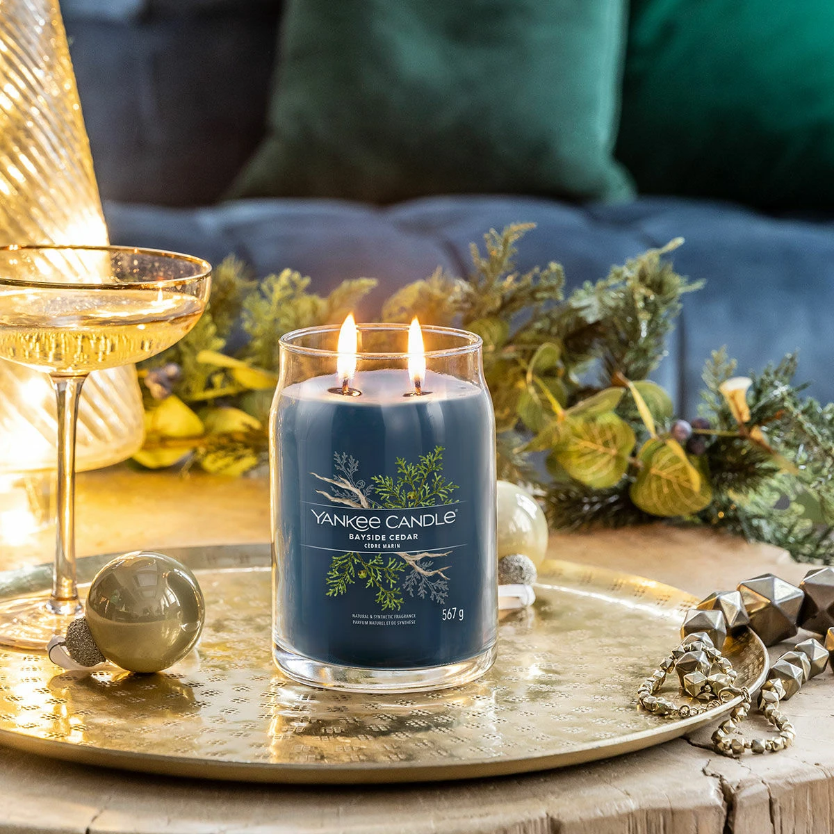 Yankee Candle Bayside Cedar Signature Large Jar Candle 6 Yankee Candle Bayside Cedar Signature Large Jar Candle - Image 4