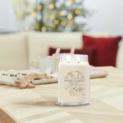 Yankee Candle Warm Cashmere Signature Large Jar Candle -Home Furnishings Store yankee candle 1701379e warm cashmere signature large jar candle lifestyle 1