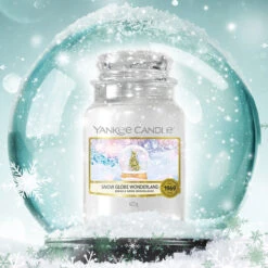 Yankee Candle Snow Globe Wonderland Large Jar Candle -Home Furnishings Store yankee candle 1720942e snow globe wonderland large jar candle lifestyle 2