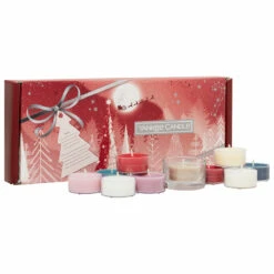 Yankee Candle Holiday Bright Lights Ten Tealight And Holder Gift Set