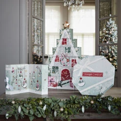 Yankee Candle Snow Globe Wonderland Advent Calendar Book -Home Furnishings Store yankee candle advent 22 group shot 1