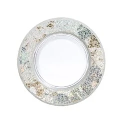 Yankee Candle Boxed Gold & Pearl Crackle Large Shade & Tray -Home Furnishings Store yankeecandle 1521546 goldpearlcrackleshadeandmeltwarmer 04